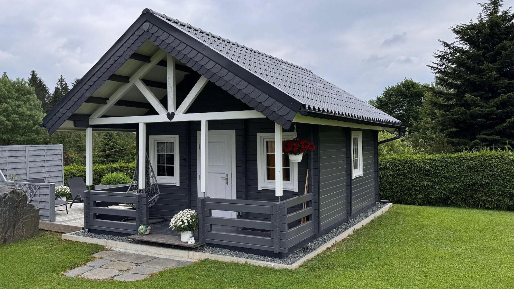 Villa Haeuslein-Waldesruh à Muldenberg Extérieur photo